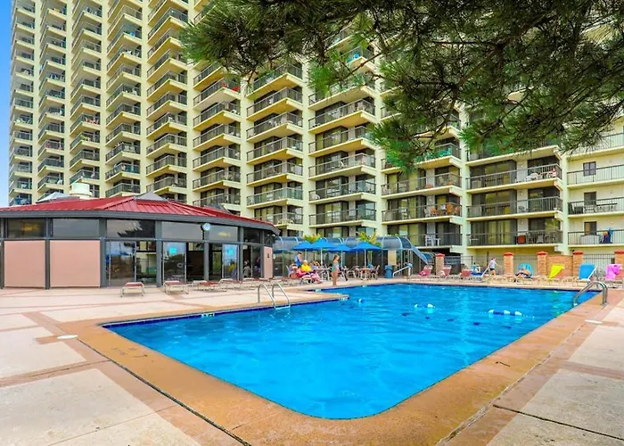 Sunny Coastal With Balcony Pools Gym Ac & Tennis Ocean City